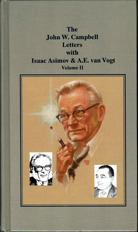 The John W. Campbell Letters: Volume II, cover by Frank Kelly Freas